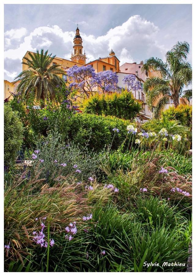 Les Violettes Apartment Menton Bagian luar foto
